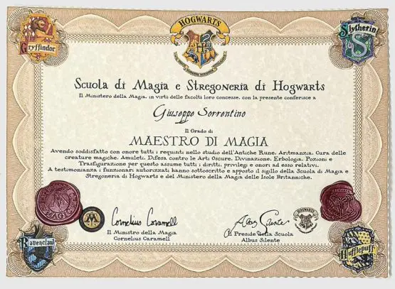 Bacchette magiche della tua casa di Hogwarts