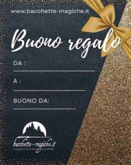 Buono regalo - Bacchette Magiche - natale a tema Harry Potter